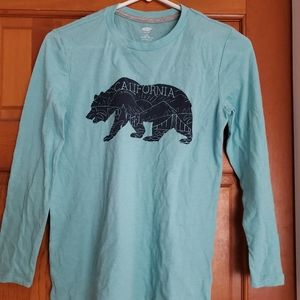 Boys Long Sleeve Tee Size 10/12